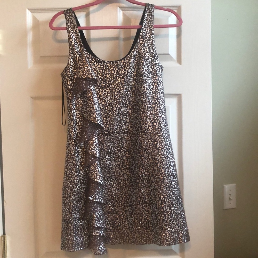 Beautiful silver/purple dress